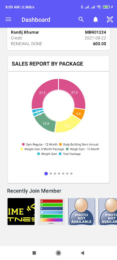Global Gym Software Screen 2
