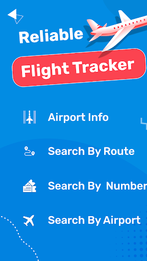 Android application Flight Tracker - Online screenshort