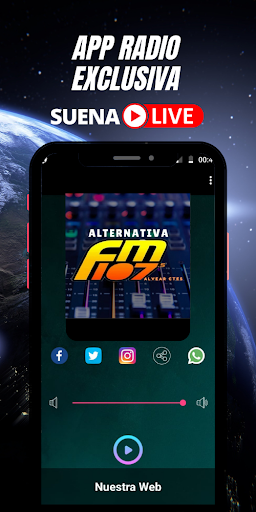Android application Alternativa FM screenshort