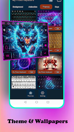 Night Light Wolf keyboard Screen 3