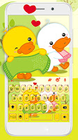 screenshot of Lovely Duck Couple Theme
