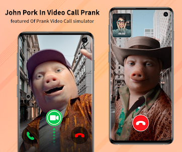 John Pork In Video Call Prank