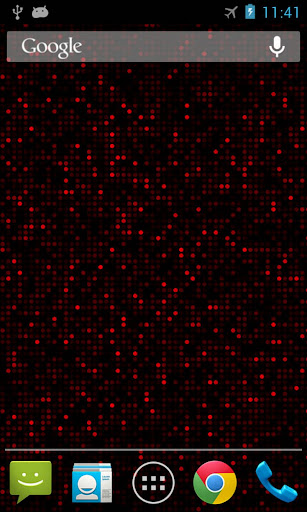 Dot Live Wallpaper Screen 3