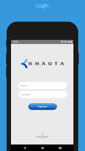Android application Khauta screenshort