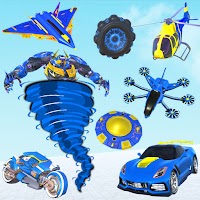 Tornado Robot Car: Robot Games