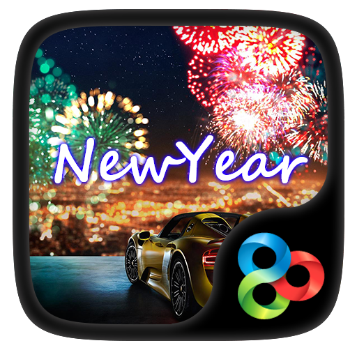 New Year GO Launcher Theme  Icon