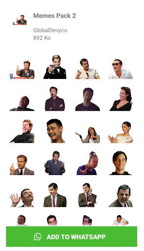 Animated memes Stickers for WhatsApp 2021