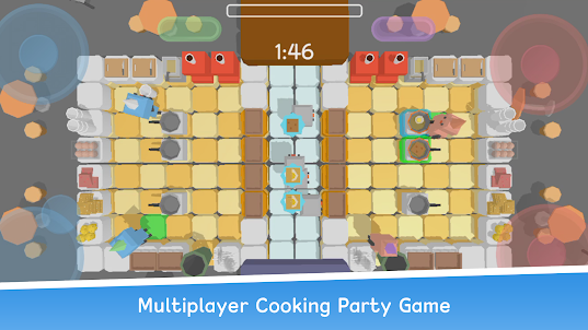 Cooking Party: 2P 3P 4P Battle