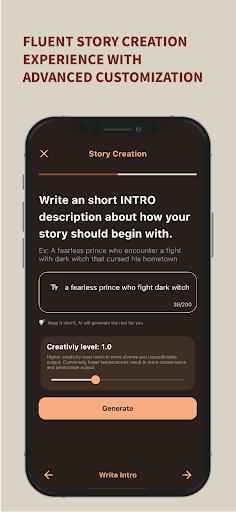 AI Novel & Story Maker Screenshot 2 - AppWisp.com