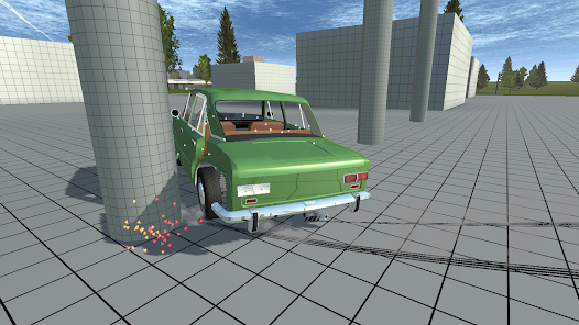 Simple Car Crash Physics Sim APK MOD – Monnaie Illimitées (Astuce) screenshots hack proof 1