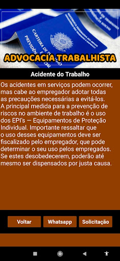 Advocacia Trabalhista Screen 3