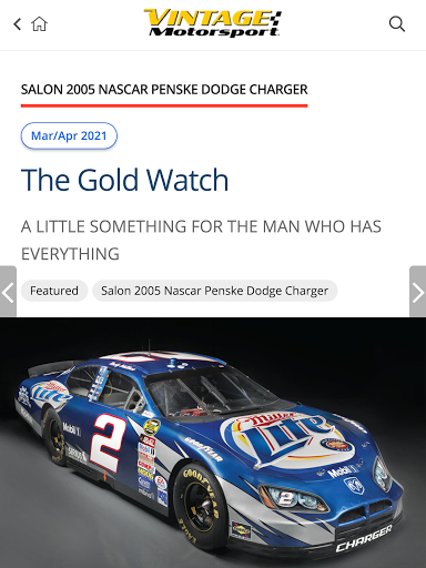 Android application Vintage Motorsport screenshort