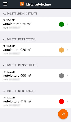 AutoLettura Screen 3