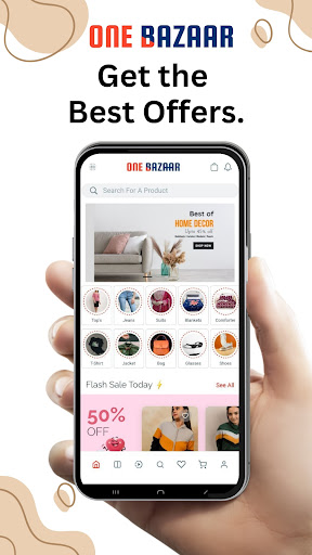 Android application ONE BAZAAR screenshort