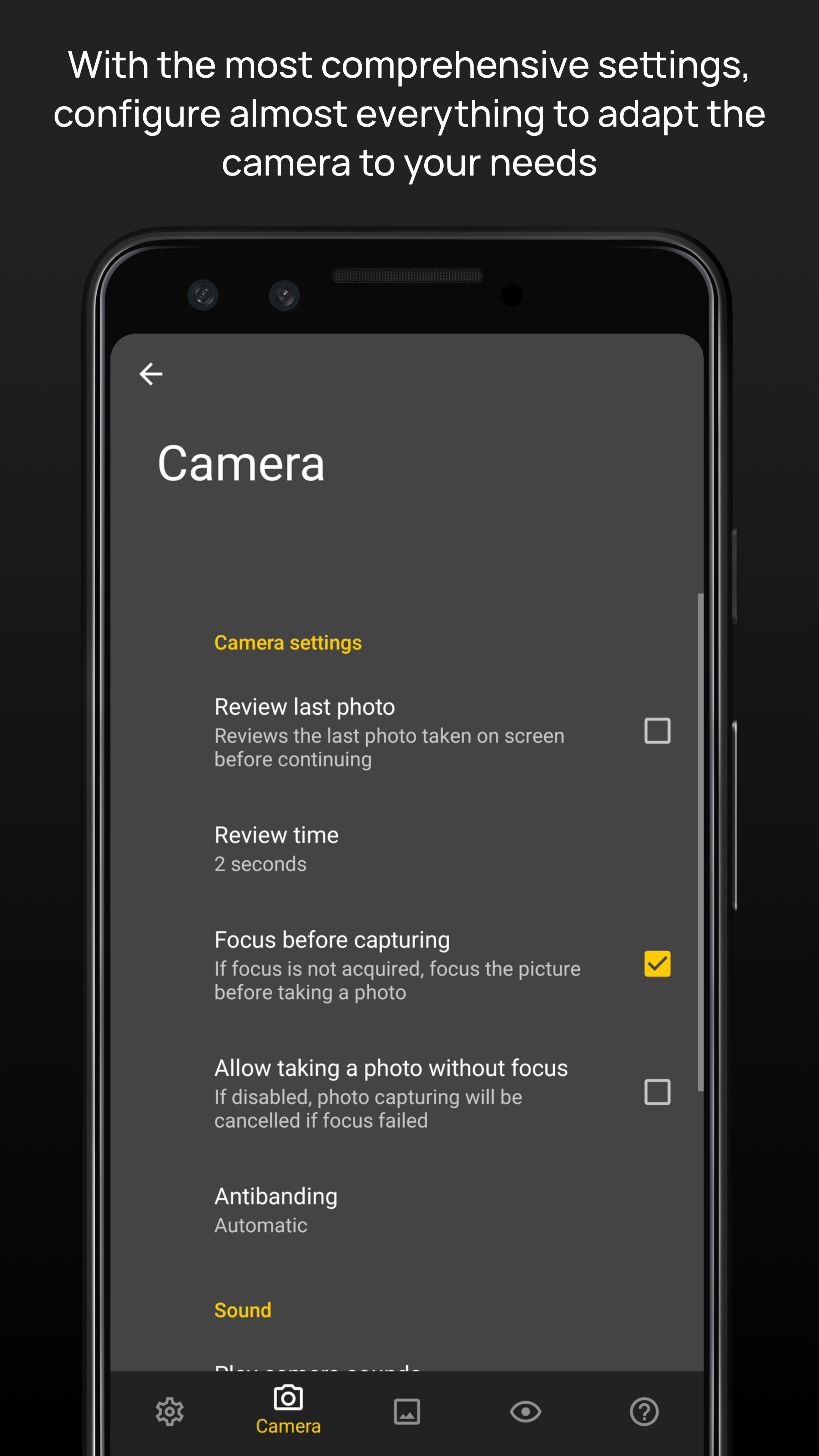 Android application screenshort