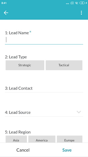 Redberrysoft Sales Lead Tracki Screenshot 4 - AppWisp.com