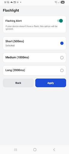 App screenshot
