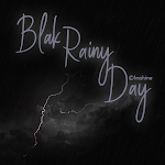 Cover Image of Download Black rainy day theme  APK