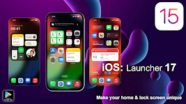 screenshot of Launcher For iPhone 15 iOS 17