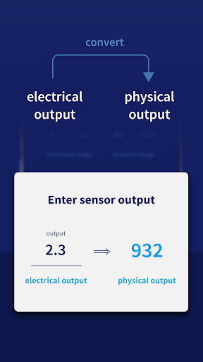 Sensor Calculator Screen 2