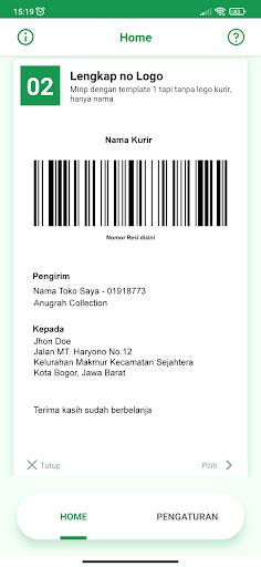 Print Order Marketplace Screen 3