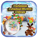 Christmas Criminal Hidden Object HD Free CrimeGame icon