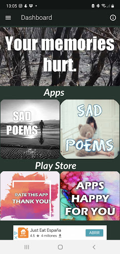 Android application LOVE QUOTES TO REFLECT & SHARE screenshort