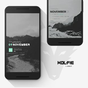 Wolfie for KWGT Screenshot