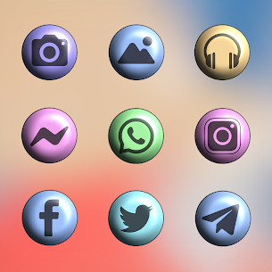 Pixly Material 3D – Icon Pack Apk (PAID) Free Download 3