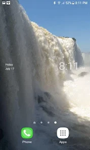 Heavy Waterfall Live Wallpaper 3