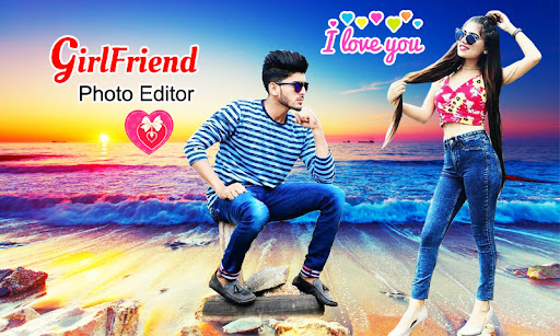 Android application Girlfriend Photo Editor screenshort