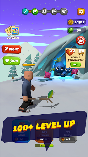 Android application Hit Monster: Battle Game screenshort