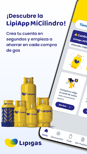 Android application LipiApp MiCilindro screenshort