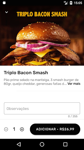 Clássico Smash Burger Screen 2