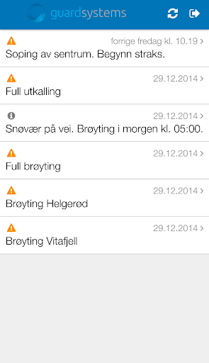 Android application Callout screenshort