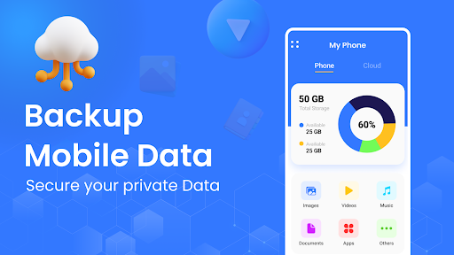 Android application Cloud storage - Drive backup screenshort