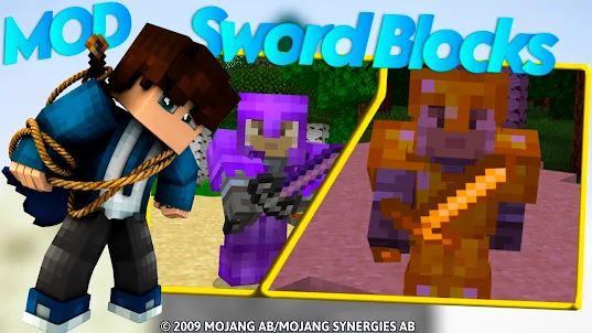 Sword Blocks: Minecraft Mod