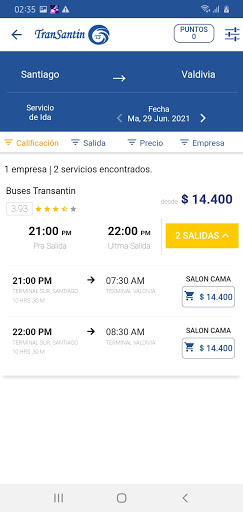 Transantin Oficial Screen 3