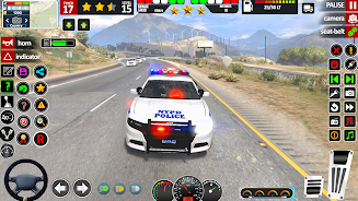 Open World Police Car Game
