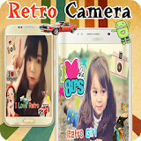 Retro Camera Sticker icon