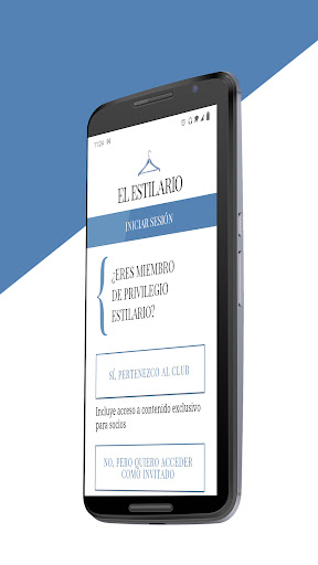 Android application El Estilario screenshort