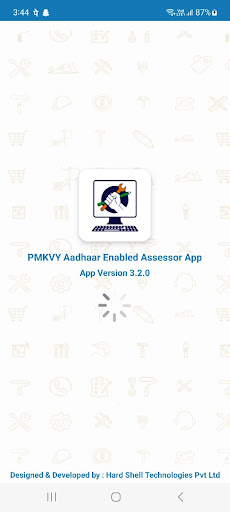 Android application PMKVY-Aadhaar Enabled Assessor screenshort