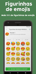Captura 1 Figurinhas de emojis WASticker android
