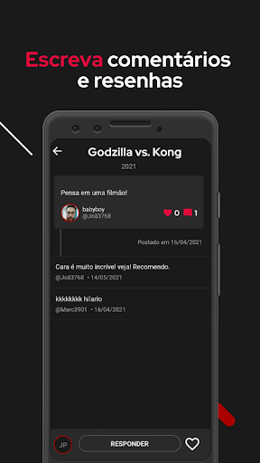 Pipoclube Rede social filmes Screen 3