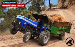 Tractor Trolley Farming Cargo Simulator 2020 screenshot 1