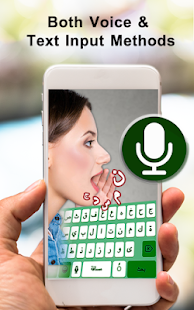 Arabic Voice typing keyboard- Speech to text app 1.2.3 screenshots 1