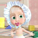 Cover Image of Download Masha and the Bear: Baby Games  APK