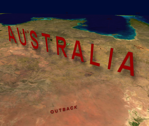 Australia Geography VR Screen 2