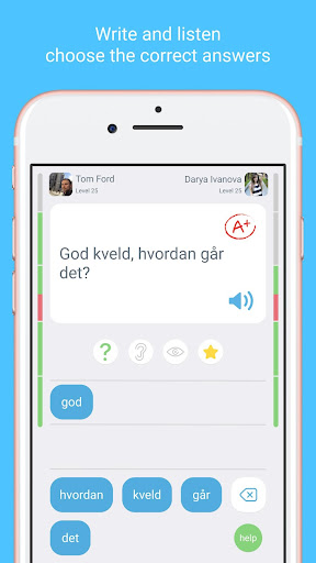Learn Norwegian - LinGo Play Screen 2