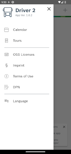 InTrack Driver 2.0 Screen 2